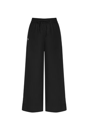 SMOCKED PULL ON PANT - Rannatarvikud - black