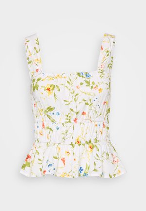 Vero Moda Tall, VMEASY GATHERING SINGLET - Top - snow white