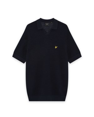Lyle & Scott, POINTELLE - Polokošeľa - dark navy