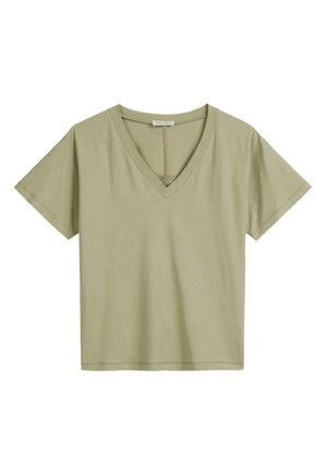 Marc O'Polo REGULAR  - Basic T-shirt - smooth sage