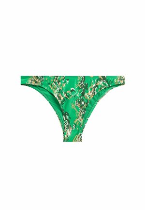 HIGH LEG - Bikinialaosa - myleene klass green aztec foil