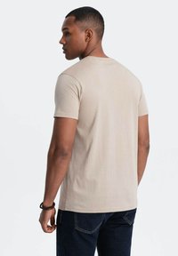 Ombre T-shirt basic - warm grey