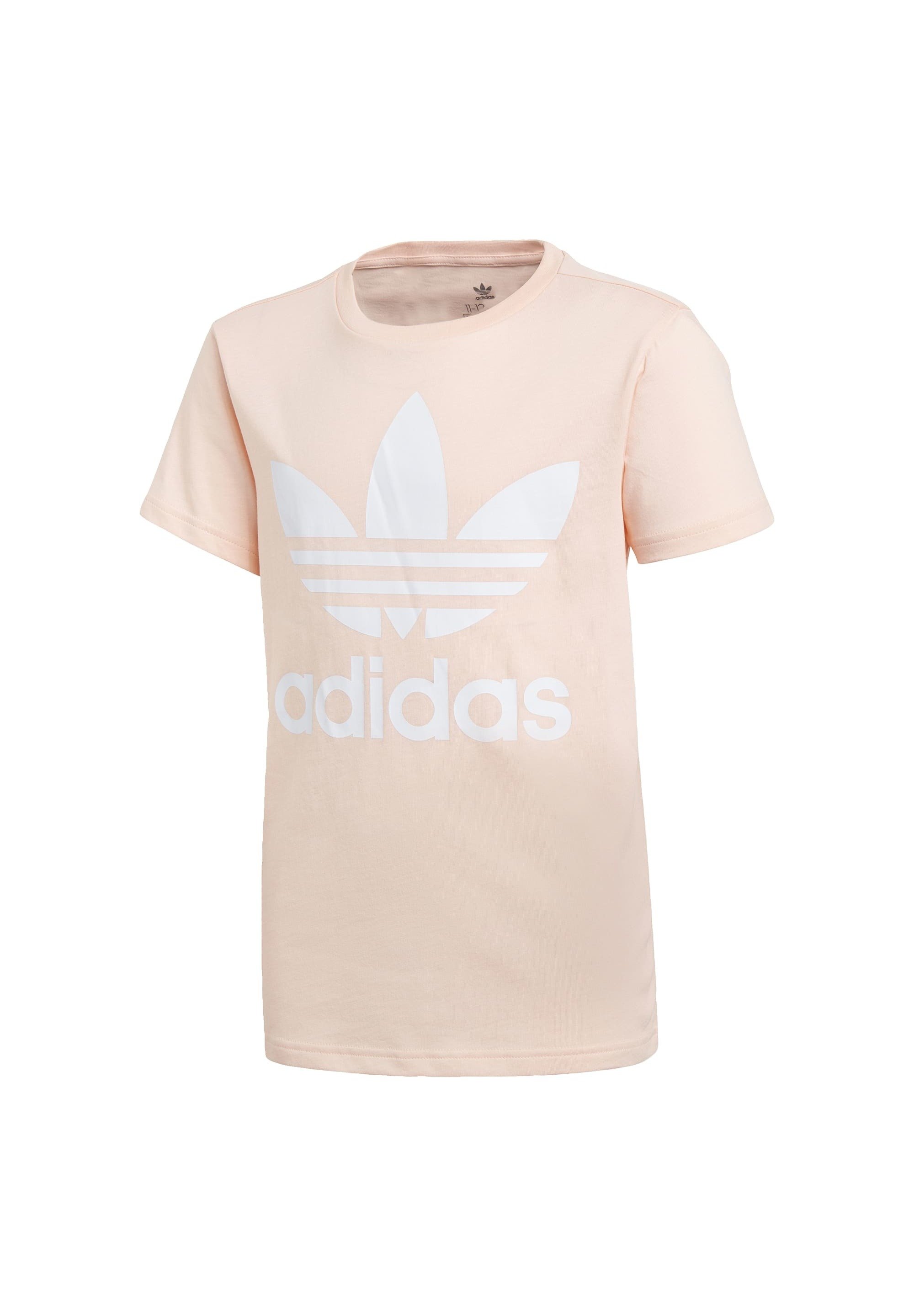 adidas Originals TREFOIL T SHIRT T shirts med print pink adidas Originals ADICOLOR LARGE LOGO T-SHIRT - T-shirts med print - pink