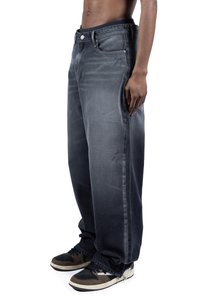 FAVELA HEAVY BAGGY - Plati džinsi - black washed