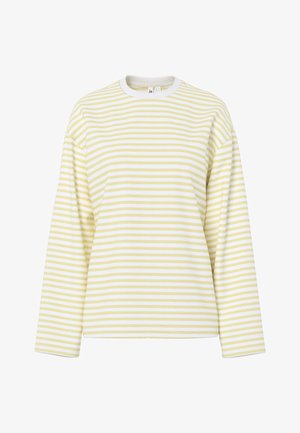 Pieces PCSADIE - Long sleeved top - bright white/vanilla