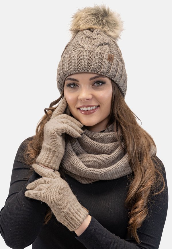 SET LOOP - Schal - beige