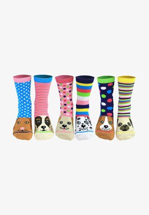 United Odd Socks 6 PACK-MOTTOMOTIVE - Socken - pawsome