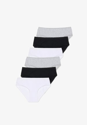 OVS, KNICKER PACK OF 6 - Slip - black white grey