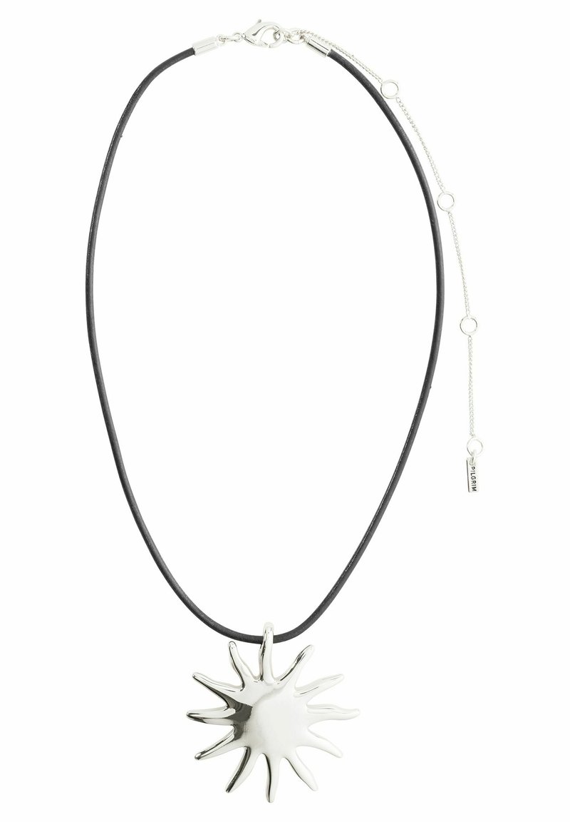 Pilgrim LIGHT NECKLACE UNISEX - Náhrdelník - silver-coloured