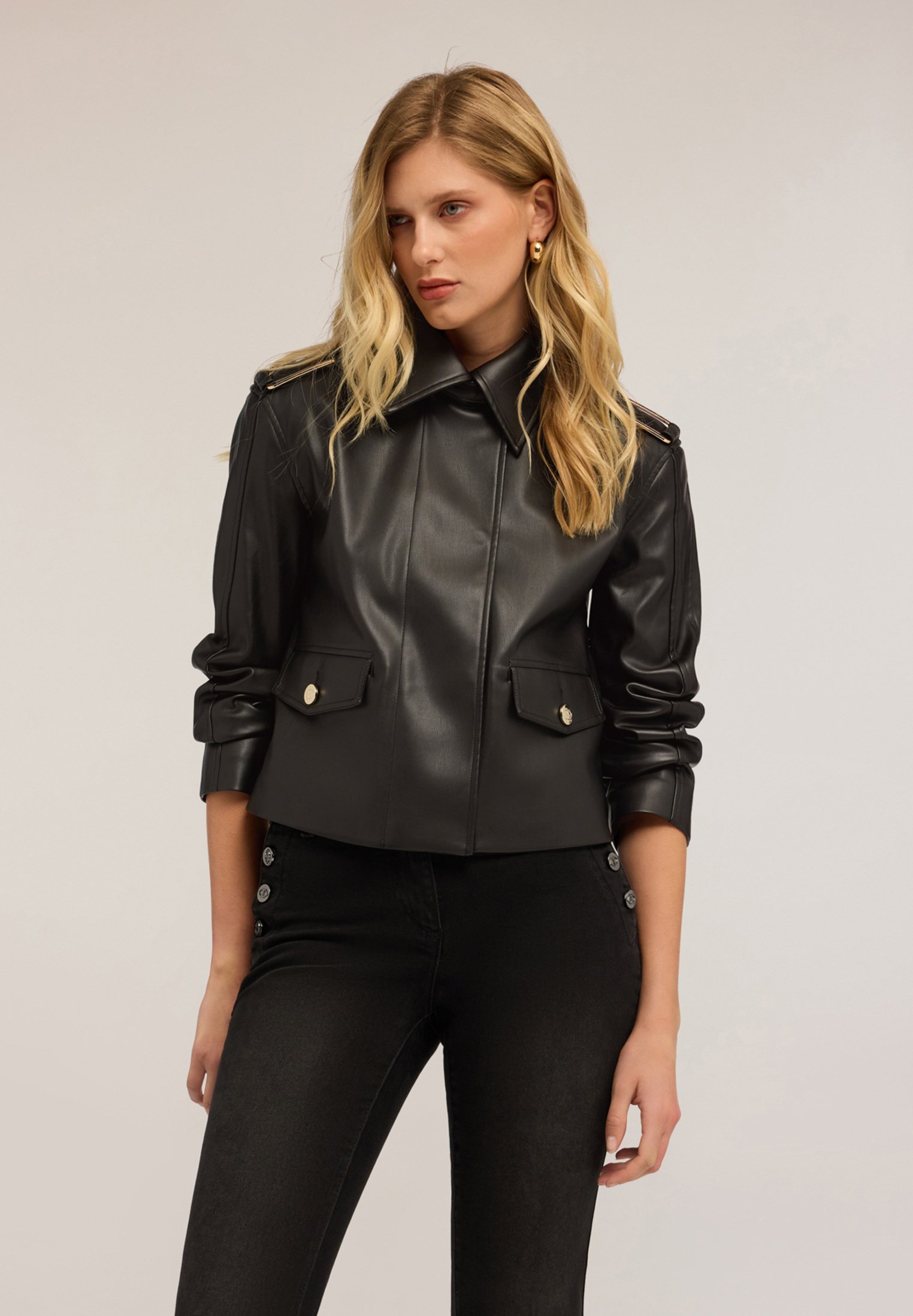 Giubbini Clearance Giubbini Corti In Ecopelle Giubbini Corti