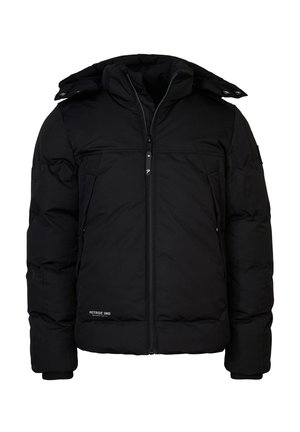 Winterjacke - dark black