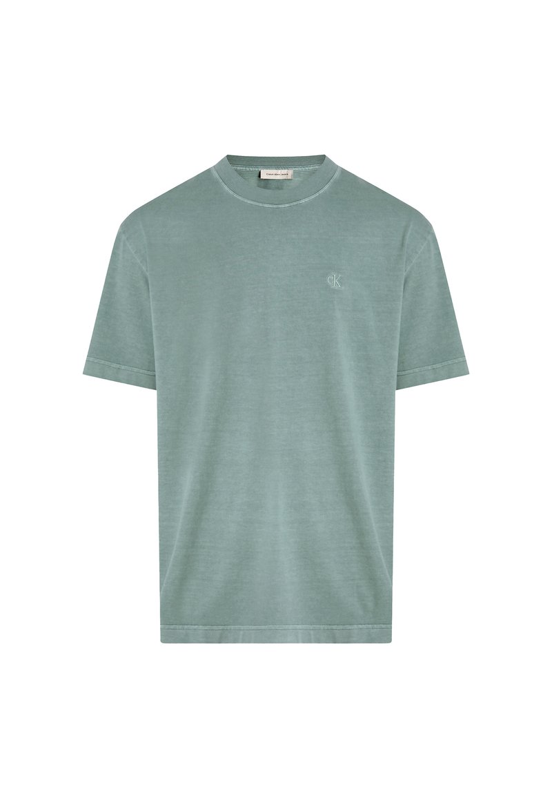 Calvin Klein Jeans T-shirt basic groen