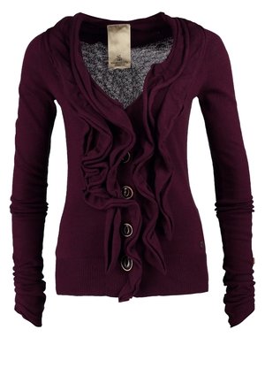 Kardigan - bordeaux