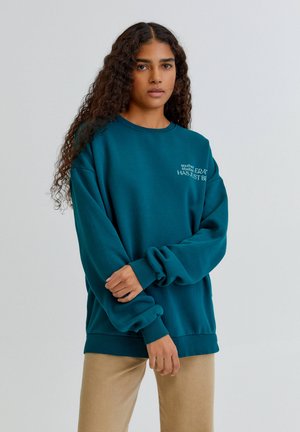 START - Bluza - mottled green