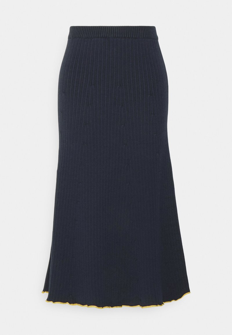 Rodebjer A-lijn rok donkerblauw