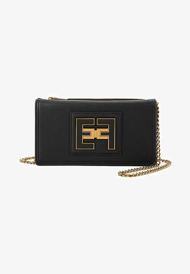 Elisabetta Franchi LOGO - Pochette - black/nero - Zalando.it elisabetta franchi pochette nera