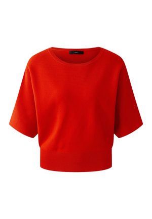 Oui, PULLOVER - T-shirt basic - red alert