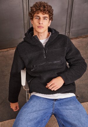 Fleece jumper - black