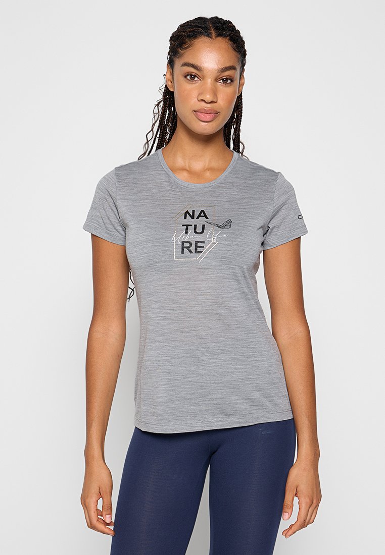 CMP Sport T-shirt lichtgrijs