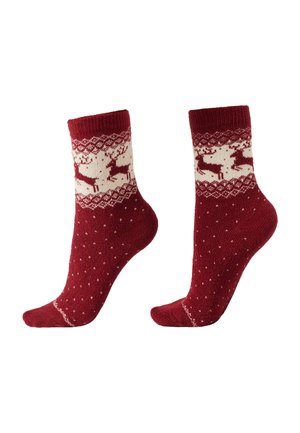 CHRISTMAS - Socken - red