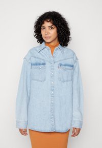 Levi's® DORSEY WESTERN - Džinsa auduma jaka - long journey 1