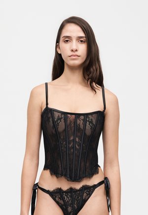 Hunkemöller, SYLVIA BUSTIER - Corset - caviar