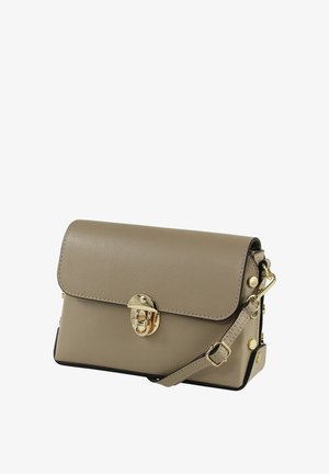 DrachenLeder TOSCANTO - Cross body bag - taupe beige