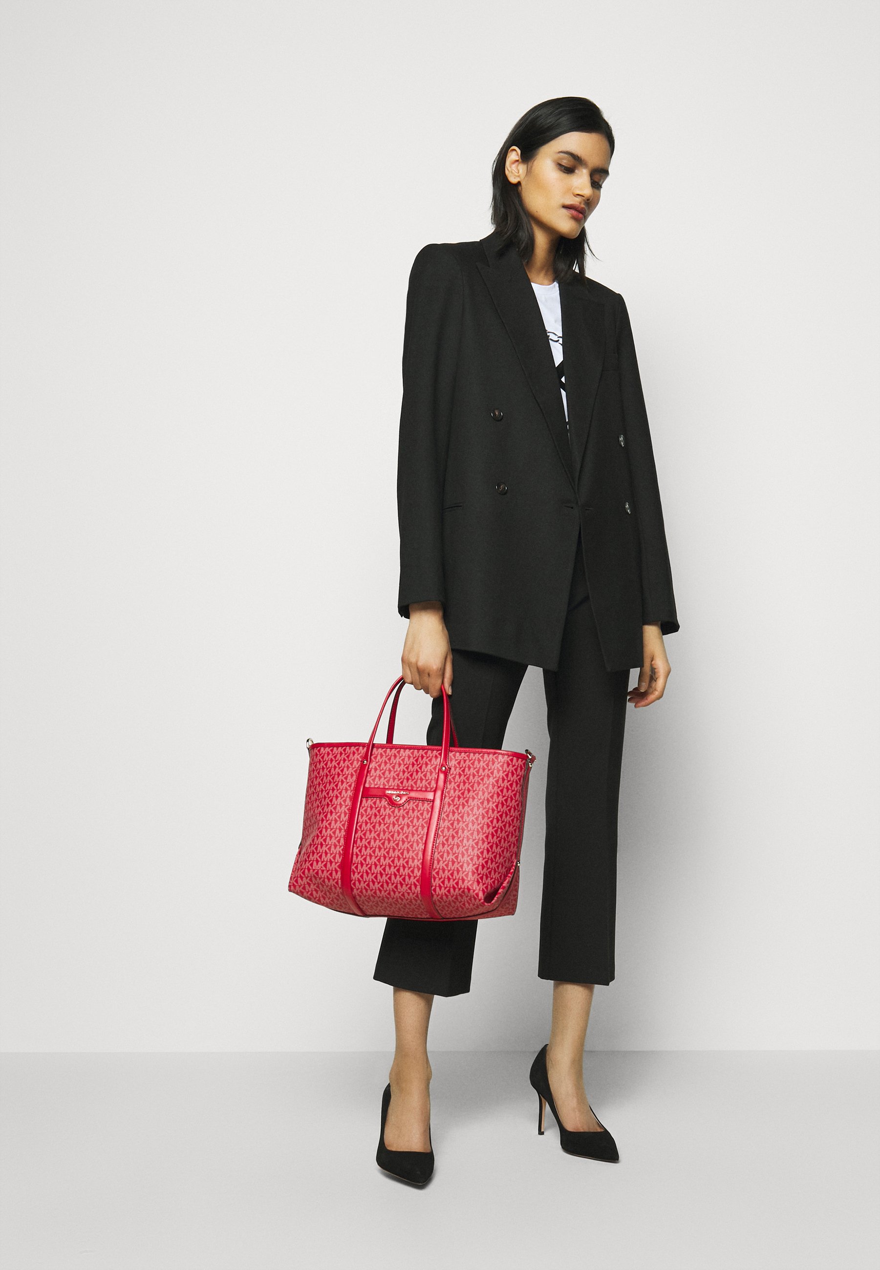 MK red tote