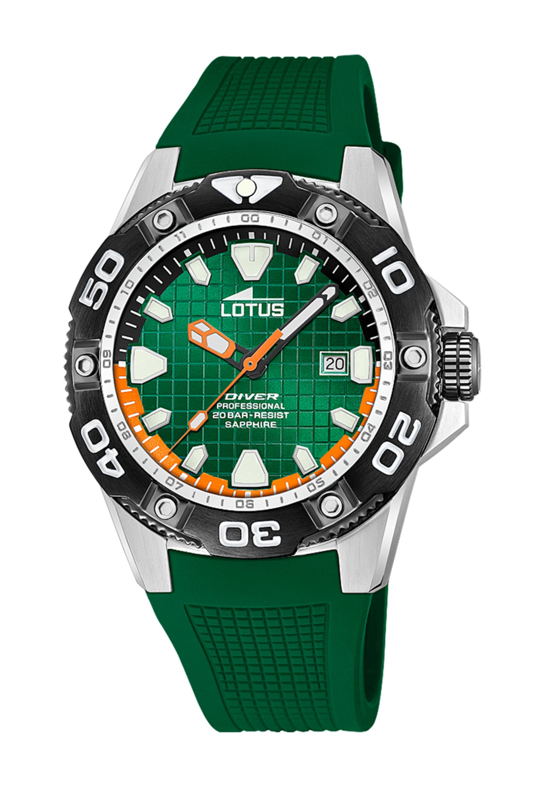 Zalando Uhren Von Lotus Lotus DIVER Uhr Green/grün Zalando