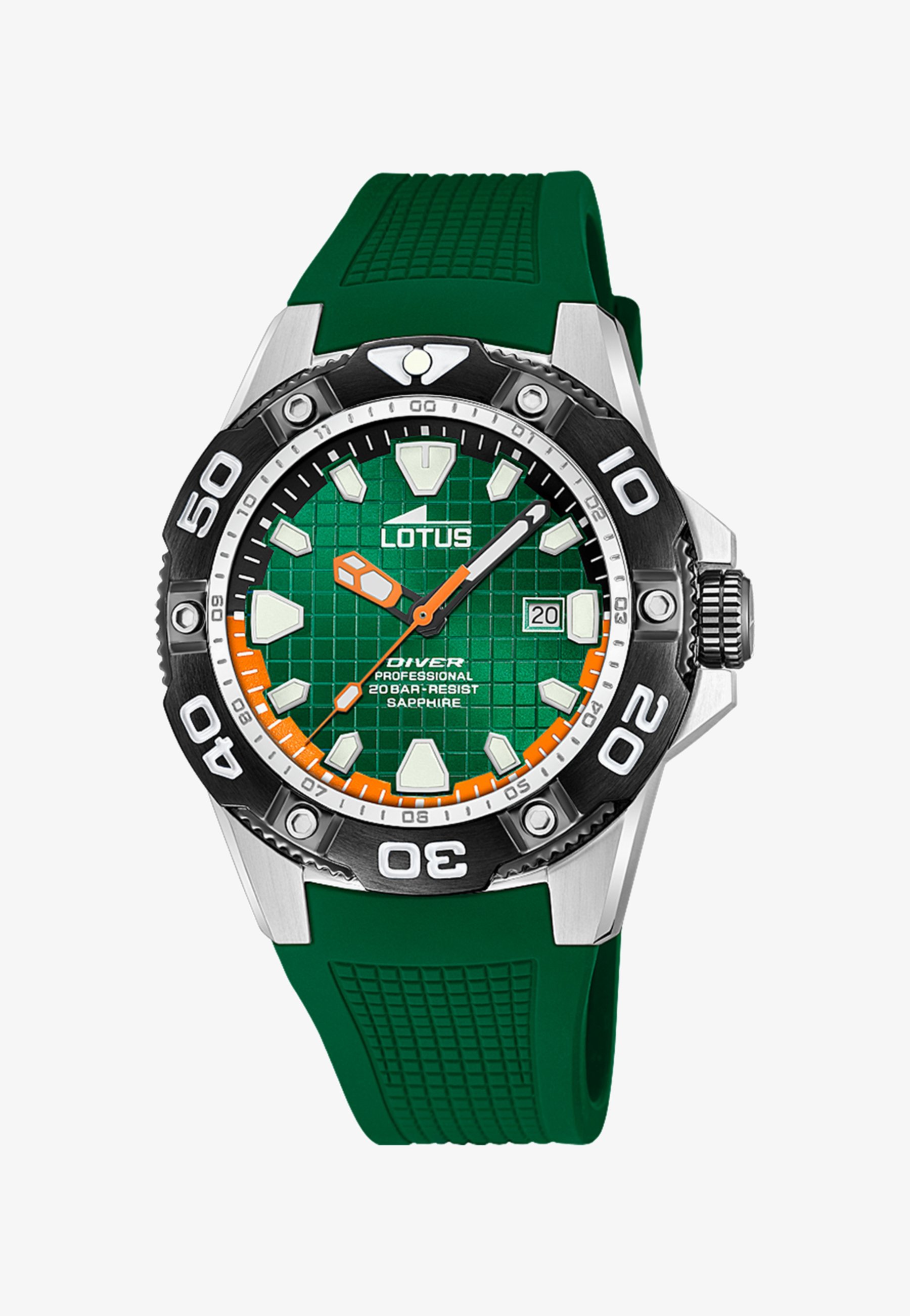 Zalando Uhren Von Lotus Lotus DIVER Uhr Green/grün Zalando