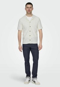 Only & Sons ONSDENVER LIFE REG - Camicia - antique white