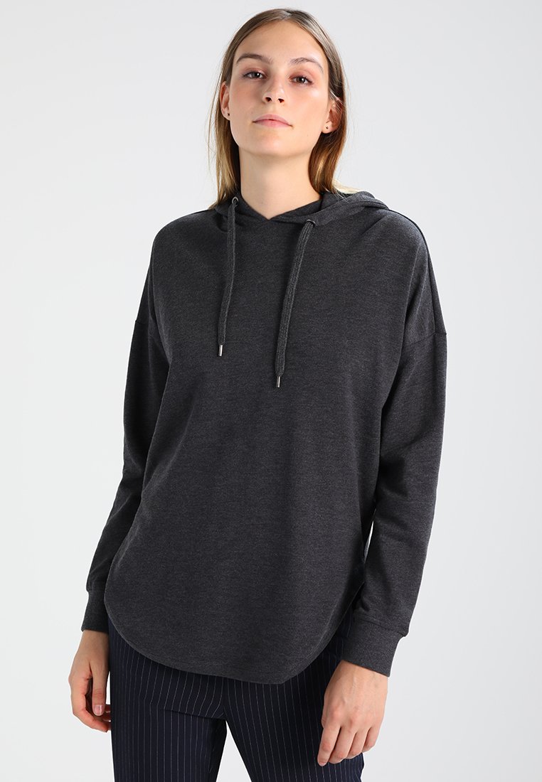 Damen Sweatshirts | Urban Classics Kapuzenpullover charcoal/dunkelgrau - BI24560 Damen Sweatshirts | Urban Classics Kapuzenpullover charcoal/dunkelgrau - BI24560