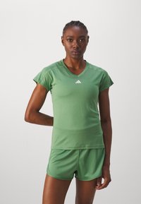 adidas Performance Športne majice - preloved green
