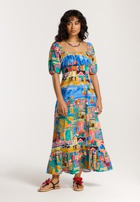 JESS ISLAND - Maxi-jurk - multi bright shiwi island