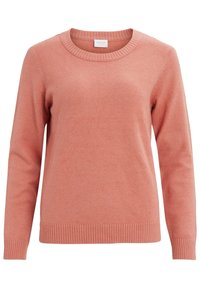 VILA Stickad tröja - sand