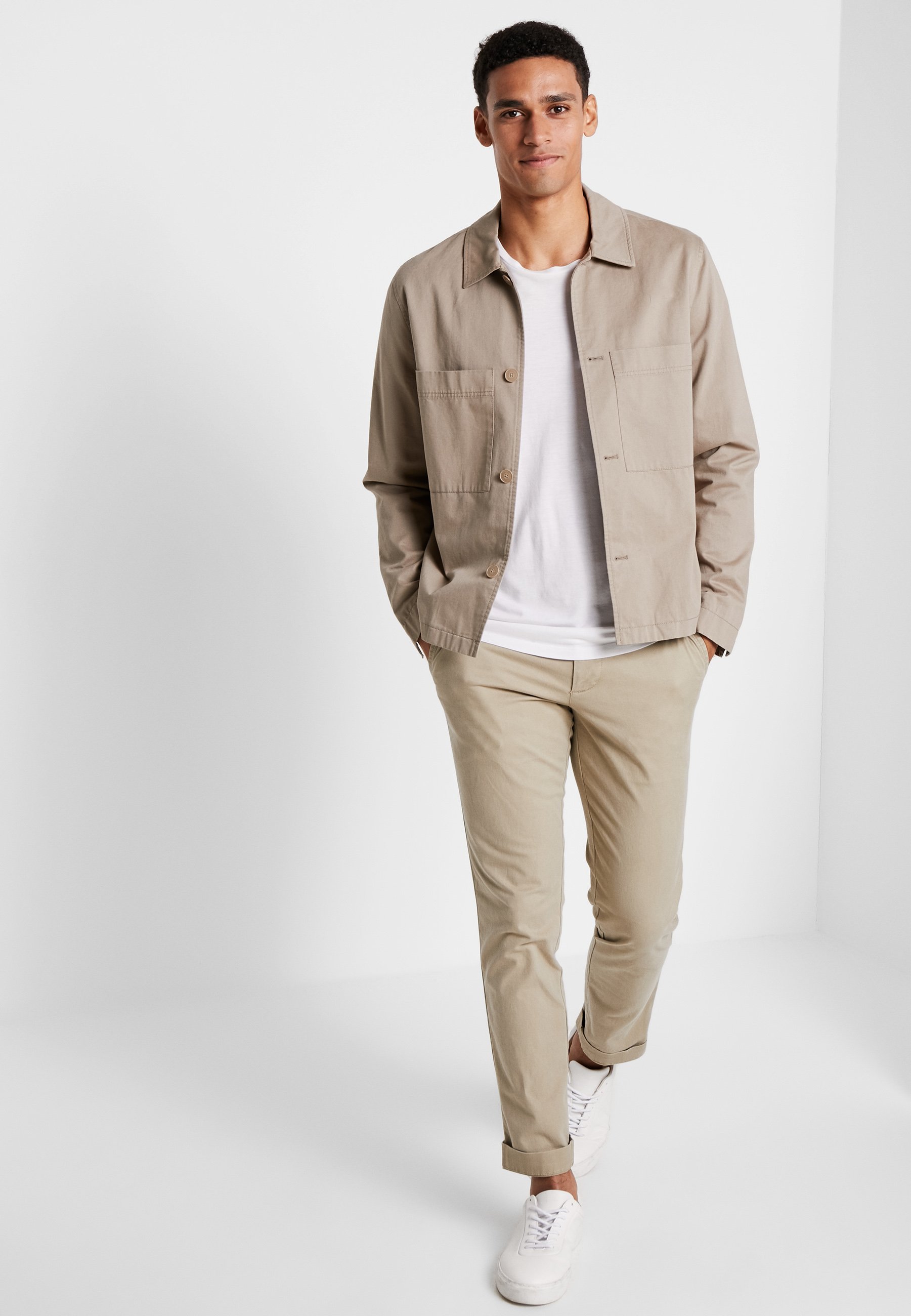 gap khakis lived in slim stretch