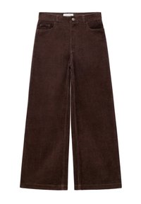 Trousers - dark brown