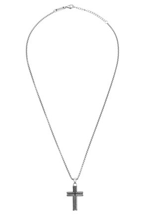 SPARK - Collana - silver-coloured black