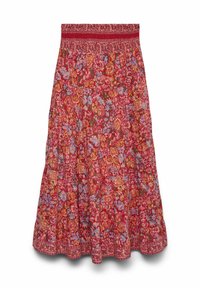 Vero Moda VMSWIP LANGER - Jupe longue - high risk red