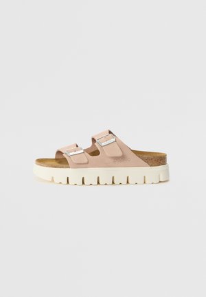 Birkenstock ARIZONA CHUNKY LEVE NARROW - Sandaalit nilkkaremmillä - light rose