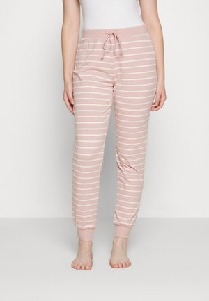 ESPRIT Cosy Melange Top Pigiama In Cotone Elasticizzato Donna - Con Tasca E Spalle Scese