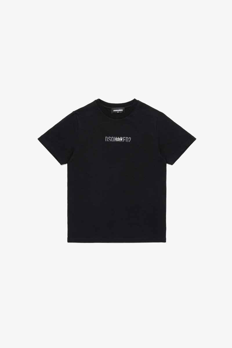 Dsquared2 ICON UNISEX - Pamata T-krekls - black