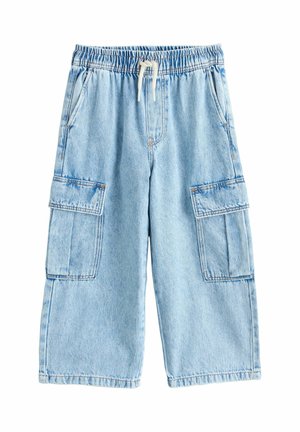 PULL ON - Laza szabású farmerek - bleach denim