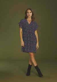 Le Temps Des Cerises DROITE PAOLA - Robe de jour - bleu