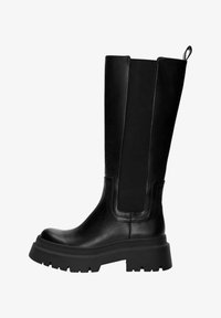 PULL&BEAR STRETCH Plateaustøvler black/sort - Main Image