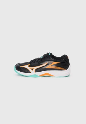 LIGHTNING STAR Z7 UNISEX - Volleyball shoes - black/tangelo/ice green