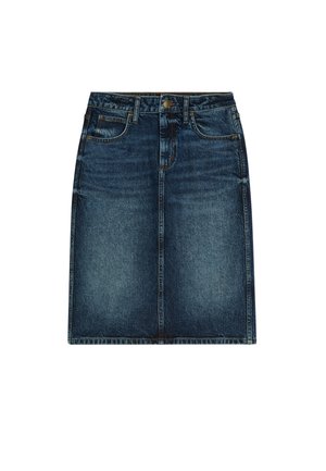 Lee, MIDI SKIRT - Falda vaquera - flash blue
