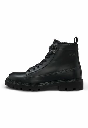 JULYO HALB BUFR - Snørestøvletter - black one