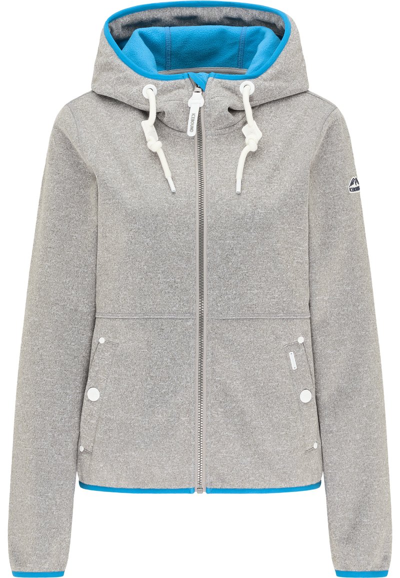 ICEBOUND Outdoorjas grijs gemêleerd
