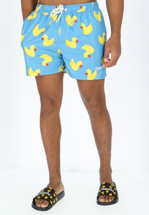 Blount & Pool Swimming shorts - blue/yellow duck
